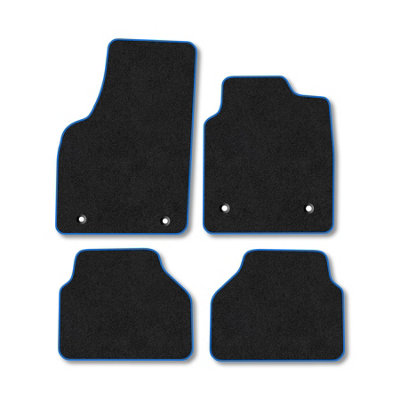 Car Mat Co Vauxhall Meriva A 2003-2010 Car Mats Blue Trim Carpet Tailored Fit Easy Clean from B&Q