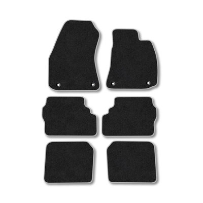 Car Mat Co Vauxhall Zafira A 1998-2005 Car Mats Grey Trim Carpet Tailored Fit Easy Clean from B&Q