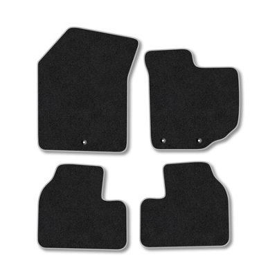 Car Mat Co Suzuki Swift 2005-2010 Car Mats Grey Trim Carpet Tailored  Easy Clean Clips from B&Q