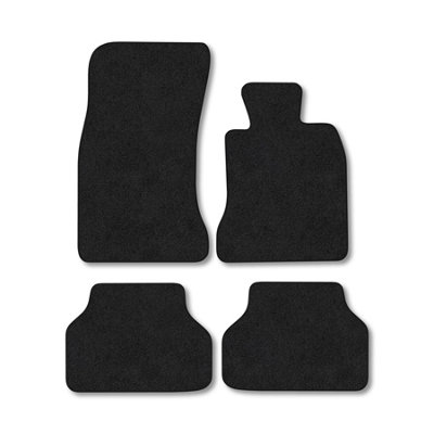 Car Mat Co Bmw 5 Series 2003-2010 (E60) (Manual) Car Mats Black Carpet Tailored from B&Q