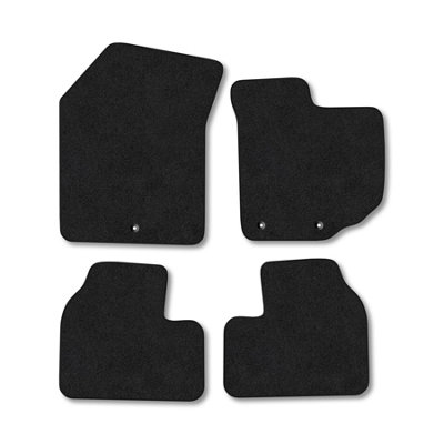 Car Mat Co Suzuki Swift (2005-2010) Car Mats Black Carpet Tailored Fit Easy Clean With Clip from B&Q
