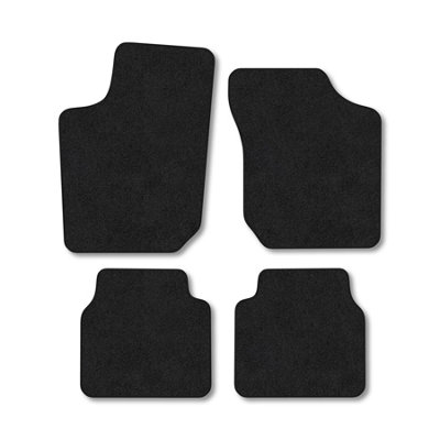 Car Mat Co Vauxhall Corsa B 1994-2001 Car Mats Black Carpet Tailored  Easy Clean Clips from B&Q