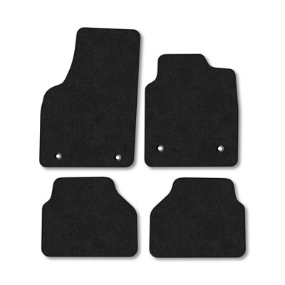 Car Mat Co Vauxhall Meriva A 2003-2010 Car Mats Black Carpet Tailored  Easy Clean Clips from B&Q