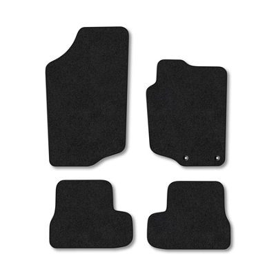 Car Mat Co Peugeot 207 Cc 2007-2012 Car Mats Black Carpet Tailored  Easy Clean Clips from B&Q