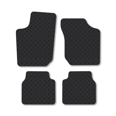 Car Mat Co Vauxhall Corsa B (1994-2001) Rubber Car Mats Heavy-Duty Tailored Fit from B&Q