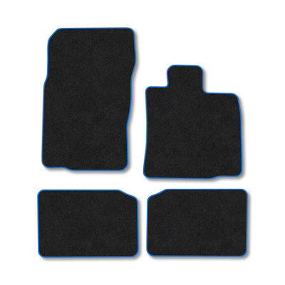Car Mat Co Mini Paceman 2013-2016 (R61) Car Mats Blue Trim Carpet Tailored Fit Easy Clean from B&Q