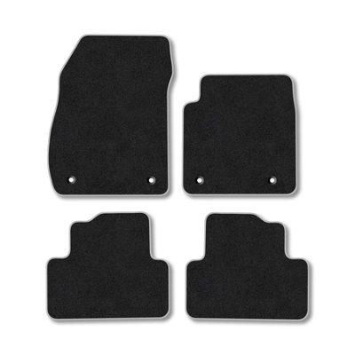 Car Mat Co Vauxhall Zafira C 2012-2018 (5 Seat Tourer) Car Mats Grey Trim Carpet Tailored from B&Q