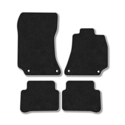 Car Mat Co Mercedes E-Class 2013-2016 (W212) (Saloon  Estate) Car Mats Grey Trim Carpet from B&Q