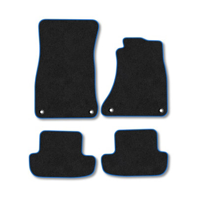 Car Mat Co Audi A5 2006-2016 (Coupe  Cabriolet) Car Mats Blue Trim Carpet Tailored Fit from B&Q