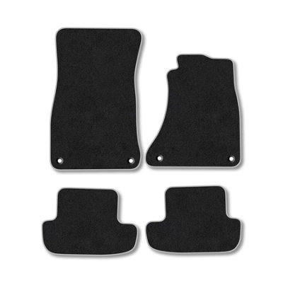 Car Mat Co Audi A5 2006-2016 (Coupe  Cabriolet) Car Mats Grey Trim Carpet Tailored Fit from B&Q