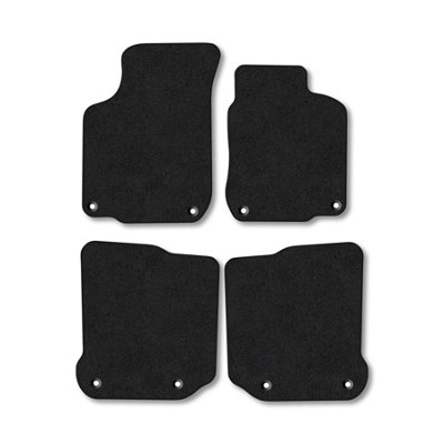 Car Mat Co Skoda Octavia 1998-2004 Car Mats Black Carpet Tailored Fit Easy Clean With Clips from B&Q