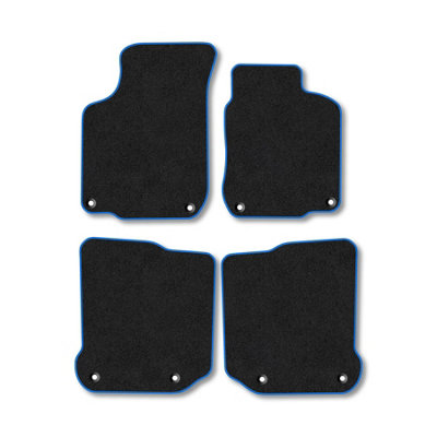 Car Mat Co Skoda Octavia 1998-2004 Car Mats Blue Trim Carpet Tailored  Easy Clean Clips from B&Q