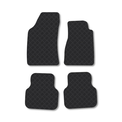 Car Mat Co Audi 80 (1991-1995) (Saloon) Rubber Car Mats Heavy-Duty Tailored Fit from B&Q