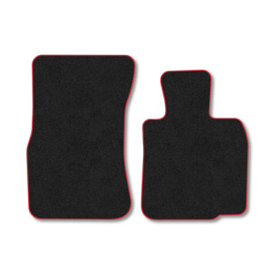 Car Mat Co Bmw Z4 2008-2019 (E89) Car Mats Red Trim Carpet Tailored  Easy Clean Clips from B&Q