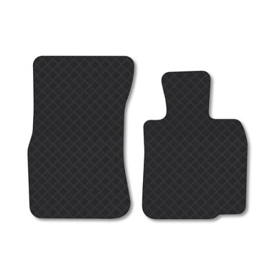 Car Mat Co Bmw Z4 (2008-2019) (E89) Rubber Car Mats Heavy-Duty Tailored Fit from B&Q