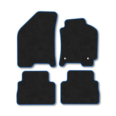 Car Mat Co Chevrolet Lacetti 2004-2011 Car Mats Blue Trim Carpet Tailored Fit Easy Clean from B&Q