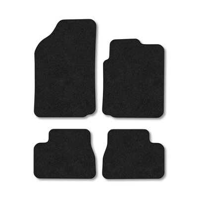 Car Mat Co Citroen C3 (2002-2010) Car Mats Black Carpet Tailored Fit Easy Clean from B&Q
