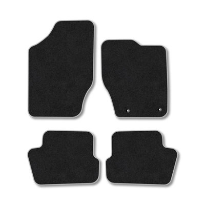 Car Mat Co Citroen C4 2004-2010 Car Mats Grey Trim Carpet Tailored  Easy Clean Clips from B&Q