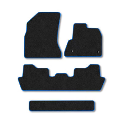 Car Mat Co Citroen C4 Grand Picasso 2007-2013 Car Mats Blue Trim Carpet Tailored from B&Q