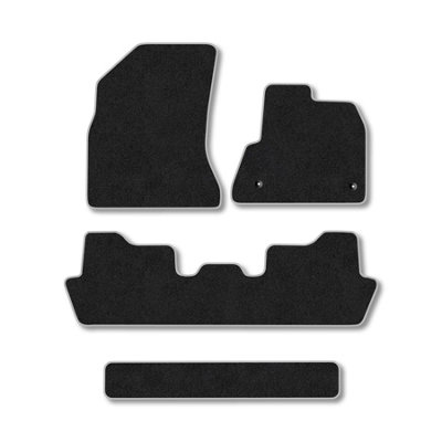 Car Mat Co Citroen C4 Grand Picasso 2007-2013 Car Mats Grey Trim Carpet Tailored from B&Q