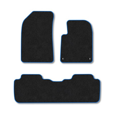 Car Mat Co Citroen C5 2001-2008 Car Mats Blue Trim Carpet Tailored  Easy Clean Clips from B&Q