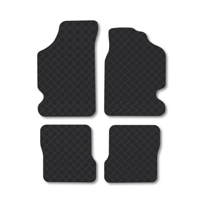 Car Mat Co Citroen Saxo (1996-2003) Rubber Car Mats Heavy-Duty Tailored Fit from B&Q