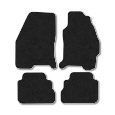 B&Q -  Ford Cougar 1998-2002 Car Mats Grey Trim Carpet Tailored  Easy Clean Clips