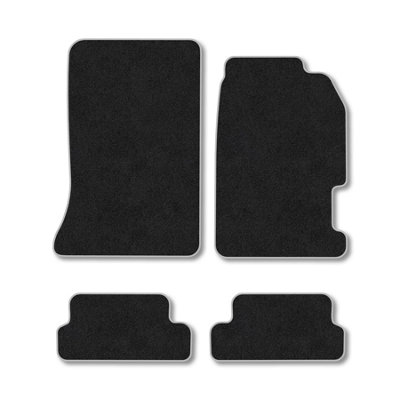 B&Q -  Honda Prelude 1996-2001 Car Mats Grey Trim Carpet Tailored  Easy Clean Clips