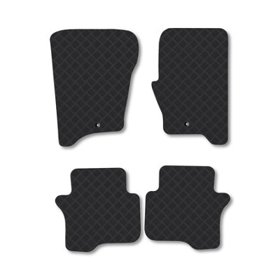 Car Mat Co Rubber Car Mats For Land Rover Discovery 4 (2009-2013) Tailored Fit Heavy-Duty from B&Q