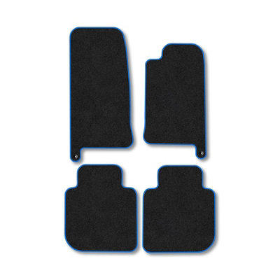 Car Mat Co Jaguar Xj 1994-2004 (Lwb) Car Mats Blue Trim Carpet Tailored Fit Easy Clean from B&Q