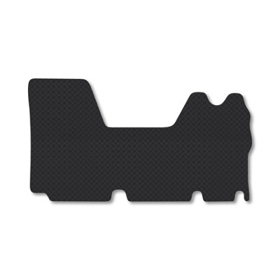 Car Mat Co Floor Mats For Renault Master (2003-2010) Rubber Tailored Fit Van Mat Set Black from B&Q