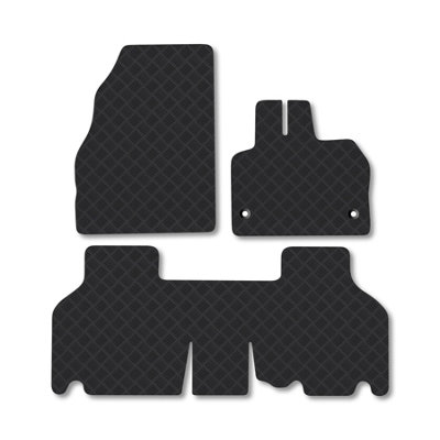 Car Mat Co Mercedes Citan Traveliner (2012-2021) (W415) Rubber Van Mats Tailored Fit from B&Q