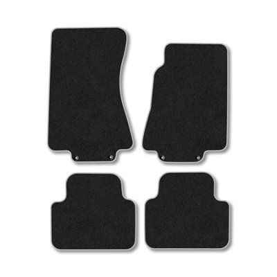 B&Q -  Jaguar Xj8 2003-2009 (Swb) Car Mats Grey Trim Carpet Tailored Fit Easy Clean