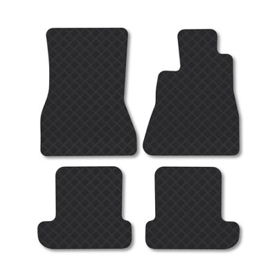 B&Q -  Lexus Sc430 (2001-2010) Rubber Car Mats Heavy-Duty Tailored Fit