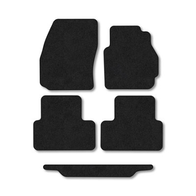 Car Mat Co Mazda 5 (2005-2010) Car Mats Black Carpet Tailored Fit Easy Clean from B&Q