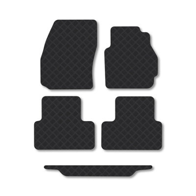 Car Mat Co Mazda 5 (2005-2010) Rubber Car Mats Heavy-Duty Tailored Fit Waterproof Durable from B&Q