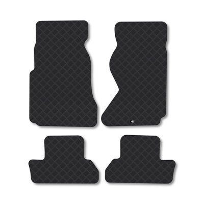 Car Mat Co Mazda Rx7 (1992-2002) Rubber Car Mats Heavy-Duty Tailored Fit With Clips from B&Q