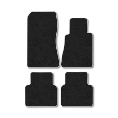 Car Mat Co Mercedes 190E 1982-1993 (W201) Car Mats Grey Trim Carpet Tailored  Easy Clean from B&Q