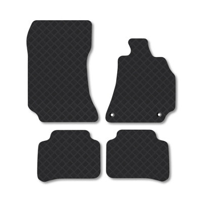 Car Mat Co Mercedes Cls (2011-2018) (C218) Rubber Car Mats Heavy-Duty Tailored Fit from B&Q