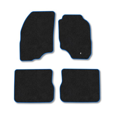 Car Mat Co Mitsubishi Outlander 2004-2007 Car Mats Blue Trim Carpet Tailored  Easy Clean from B&Q