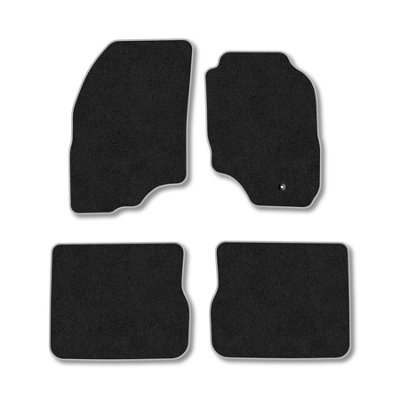 Car Mat Co Mitsubishi Outlander 2004-2007 Car Mats Grey Trim Carpet Tailored  Easy Clean from B&Q