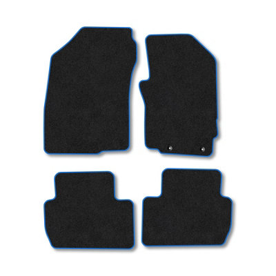 Car Mat Co Mitsubishi Outlander 2007-2013 Car Mats Blue Trim Carpet Tailored  Easy Clean from B&Q