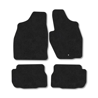 Car Mat Co Mitsubishi Shogun Pinin 2000-2005 (Swb) Car Mats Black Carpet Tailored Fit from B&Q