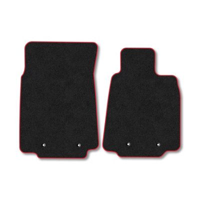 Car Mat Co Nissan 370Z 2008+ (Manual) Car Mats Red Trim Carpet Tailored Fit Easy Clean from B&Q