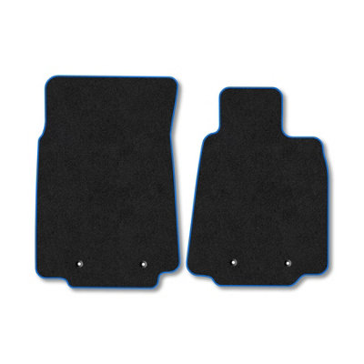 Car Mat Co Nissan 370Z 2008+ (Manual) Car Mats Blue Trim Carpet Tailored Fit Easy Clean from B&Q