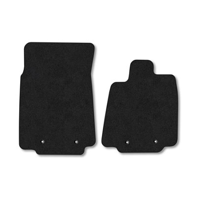 Car Mat Co Nissan 370Z 2008+ (Auto) Car Mats Black Carpet Tailored  Easy Clean Clips from B&Q