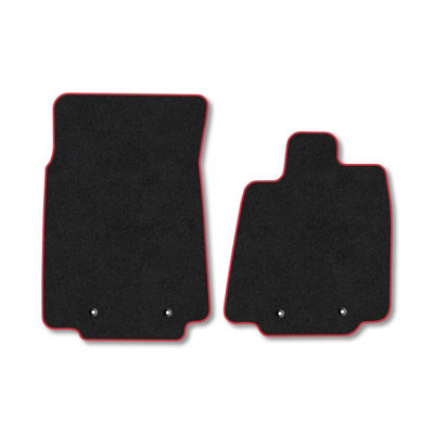 Car Mat Co Nissan 370Z 2008+ (Auto) Car Mats Red Trim Carpet Tailored  Easy Clean Clips from B&Q