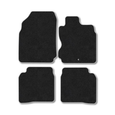 Car Mat Co Nissan Note 2006-2013 Car Mats Grey Trim Carpet Tailored  Easy Clean Clips from B&Q