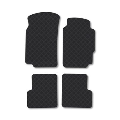 Car Mat Co Peugeot 406 (1996-2004) (Estate) Rubber Car Mats Heavy-Duty Tailored Fit from B&Q