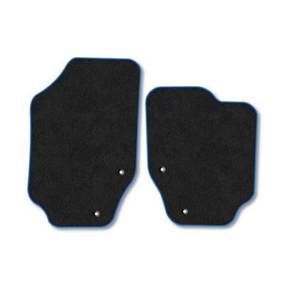 Car Mat Co Peugeot 307 Cc 2003-2008 Car Mats Blue Trim Carpet Tailored  Easy Clean Clips from B&Q